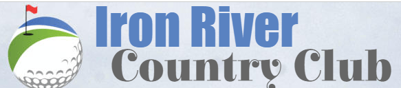 Iron River Country Club Golf Course Iron River Michigan Logo
